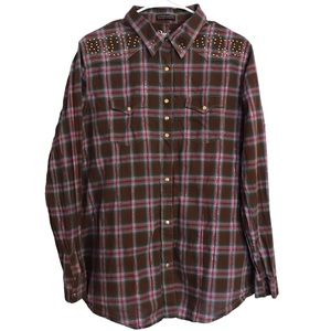 Women’s Rock 47 Wrangler Button Up XXL